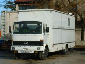 Mercedes living vehicle
